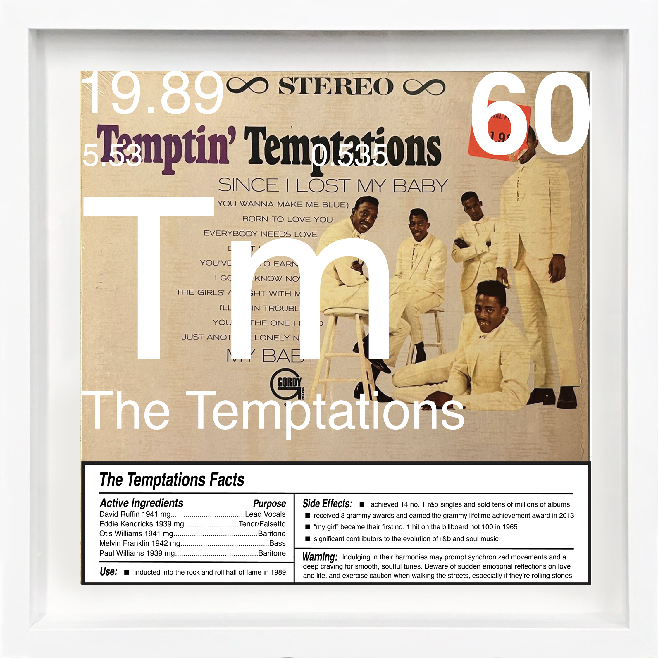 The Temptations artwork